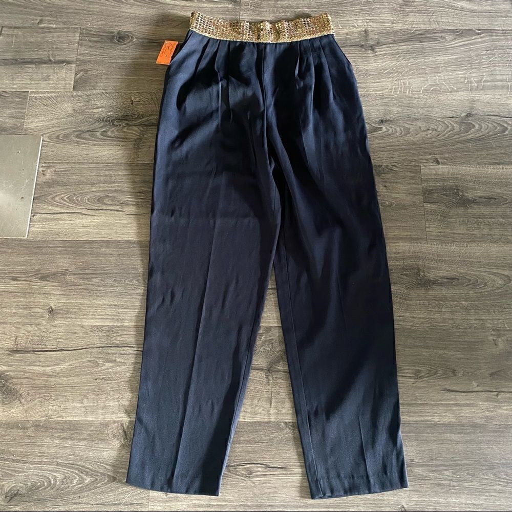 𝅺vintage NWT 80s/90s high waisted pants size 12